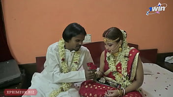 Hot Desi Honey Smita Gets Naughty in First Night Indian Wedding Sex